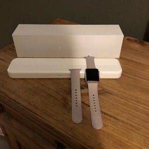Apple Watch Series 1 - 38mm rose gold watch